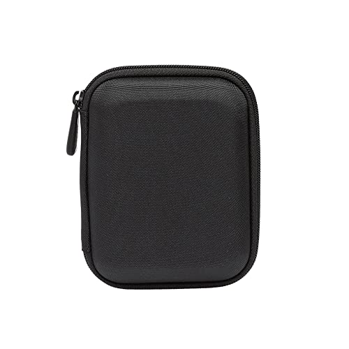Amazon Basics Funda para disco duro externo, color negro, 13.2 x 10.5 x 3.8 cm
