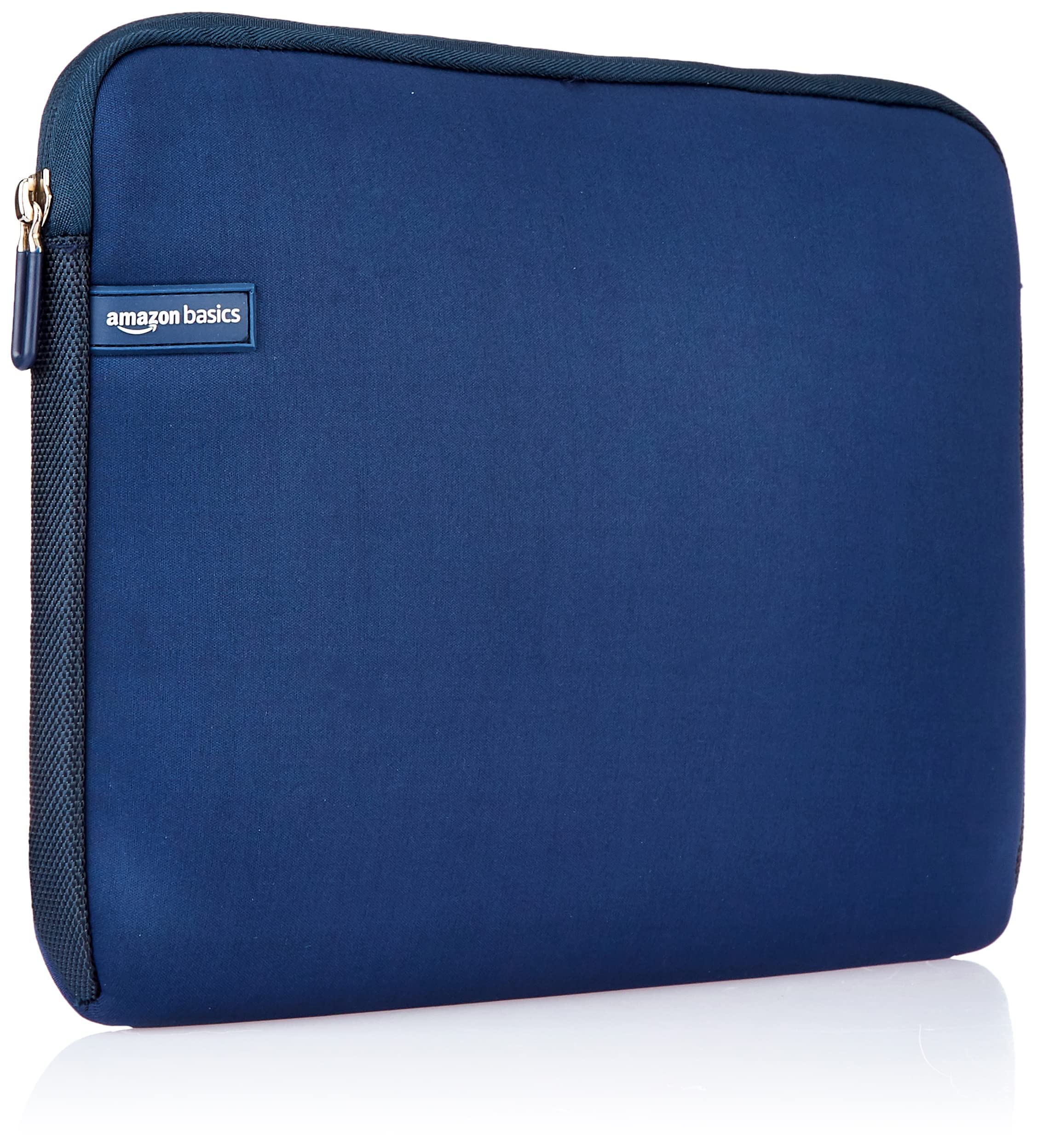 Amazon Basics Funda para Ordenadores portátiles, 13,3 Pulgadas, Azul Marino
