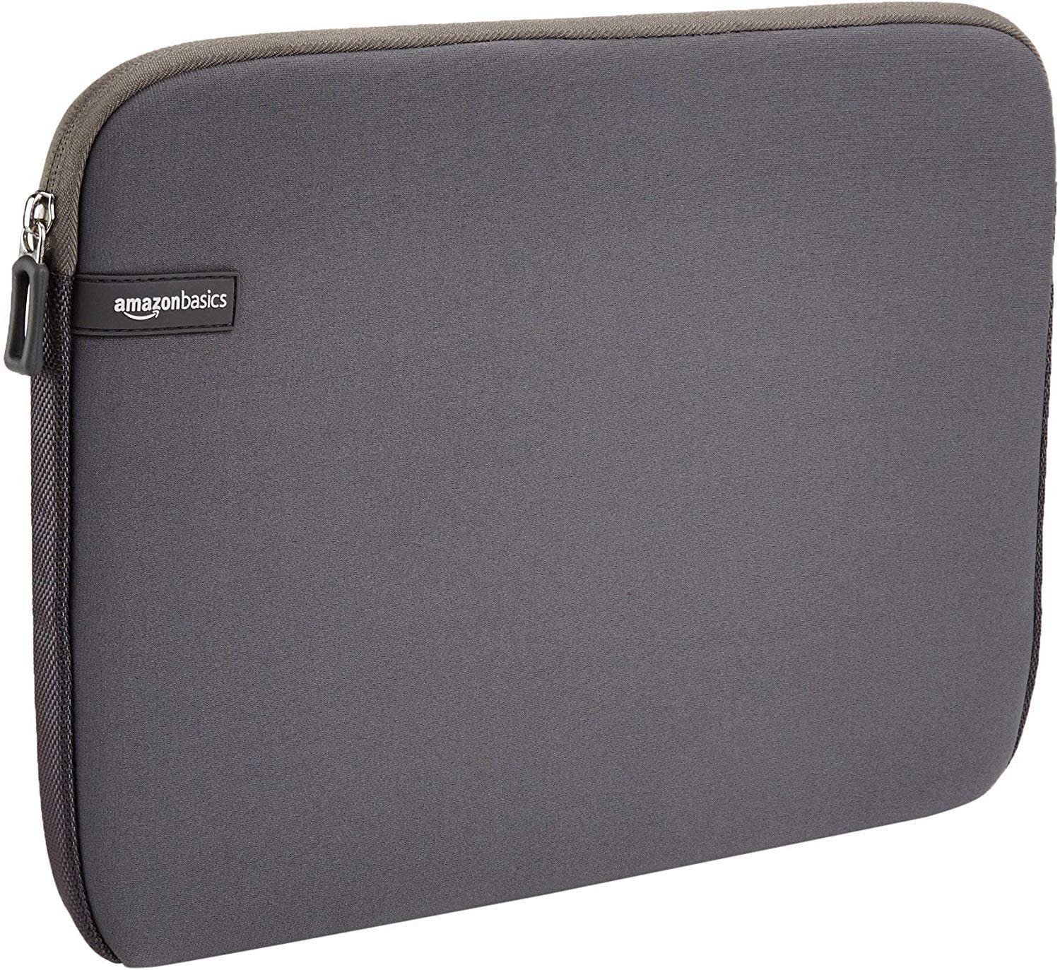 Amazon Basics Funda para Ordenadores portátiles, 13,3 Pulgadas, Gris