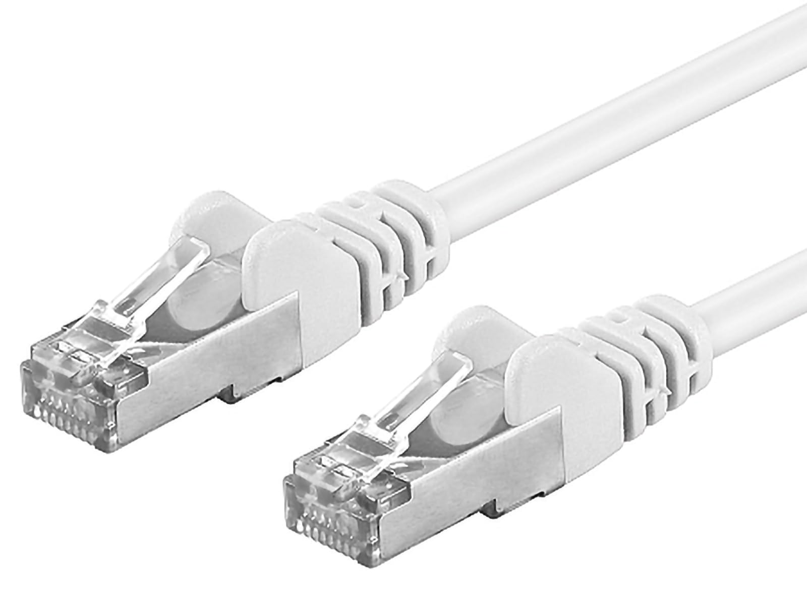 PremiumCord Patch Cable Cat 6a S/FTP, 10Gbit/s, Cable Ethernet, LAN, Conectores RJ45, Flexible y Robusto, AWG 26/7, Conductor