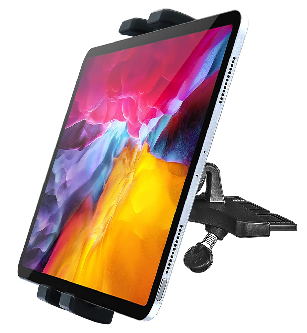 woleyi Soporte para Tablet Lector de CD para Coche con Rotación de 360°, para iPad Pro 9.7, 10.5, 11, Air Mini 5, 4, 3, 2, Ga