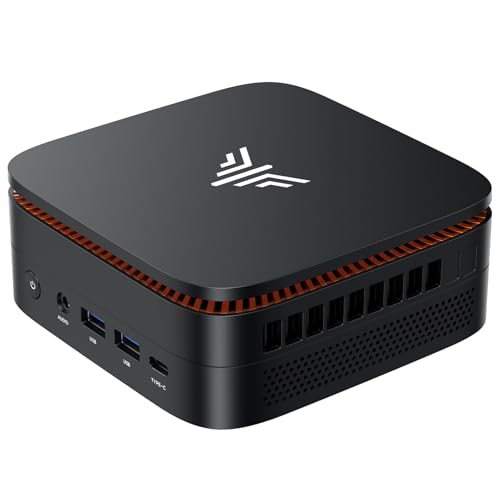 NiPoGi Pinova P1 Mini PC ΑΜD Ryzen Embedded R2544(4C/8T,3.7GHz MAX, Mejor Que R2514,4300U,3300U) | 16GB DDR4+256GB NVMe SSD | Triple Pantalla 4K DP1.4/HDMI2.0/Type-C | WiFi5 BT4.2 PC Escritorio