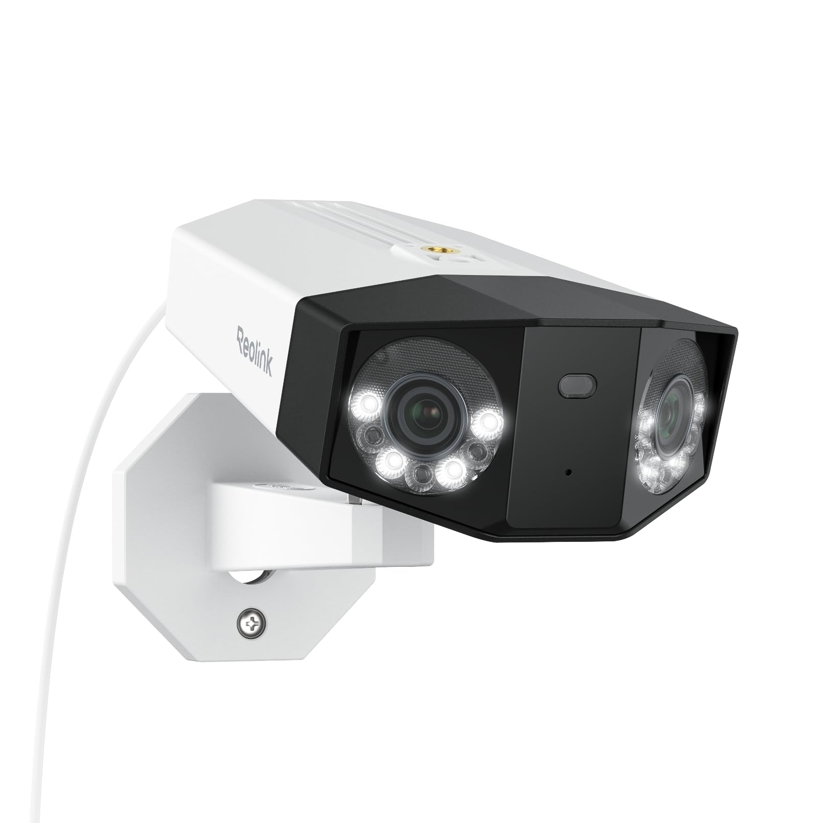 Reolink Cámara Duo 3 PoE: Doble Lente UHD de 16MP, panorámica 180°, Seguimiento de Movimiento, visión Nocturna a Color, detec