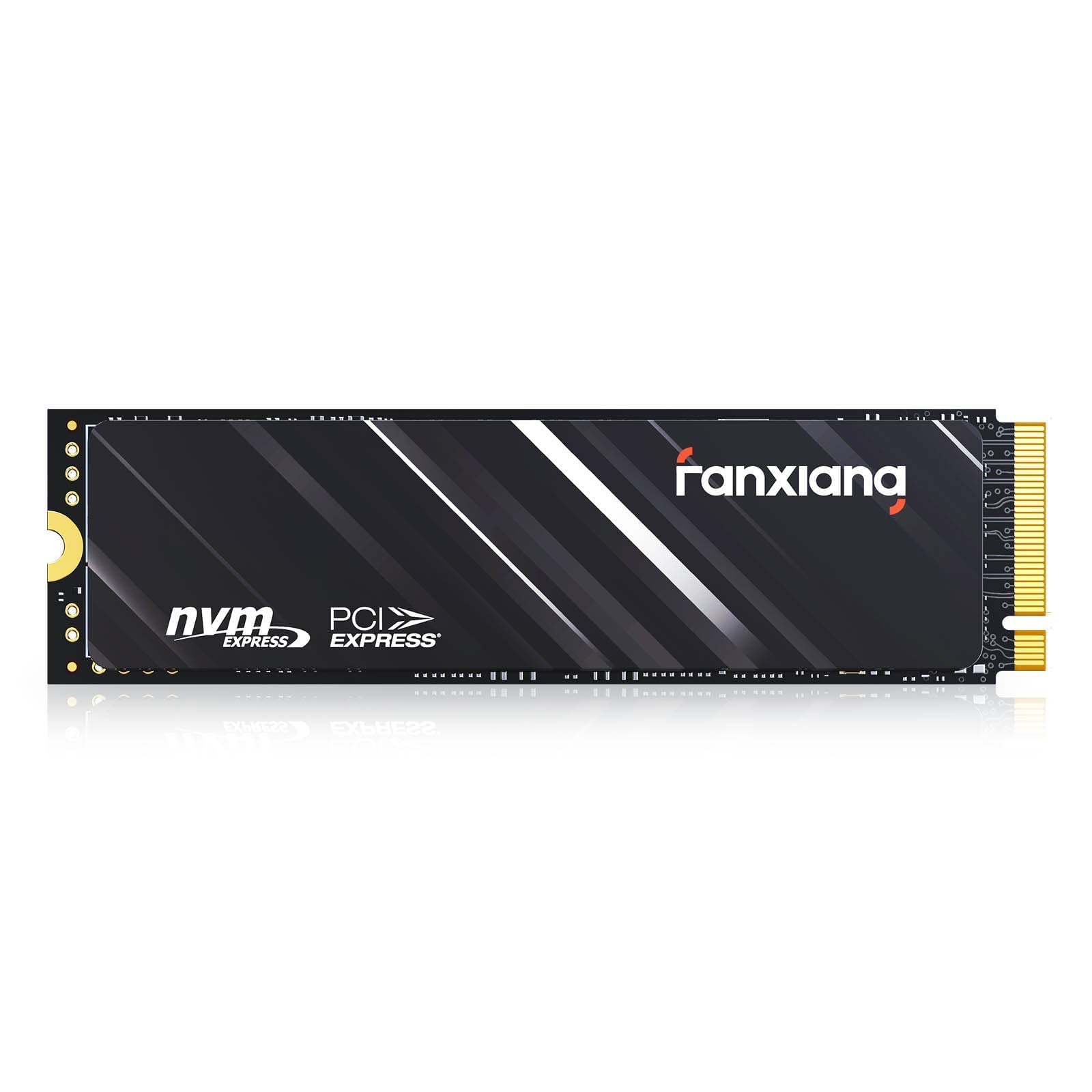 fanxiang SSD ps5 nvme 2TB M.2 2TB Disco Duro M.2 2280 (PCIe Gen4x4) QLC 3D - 5000 MB/s de Lectura, 3800 MB/s de Escritura - N