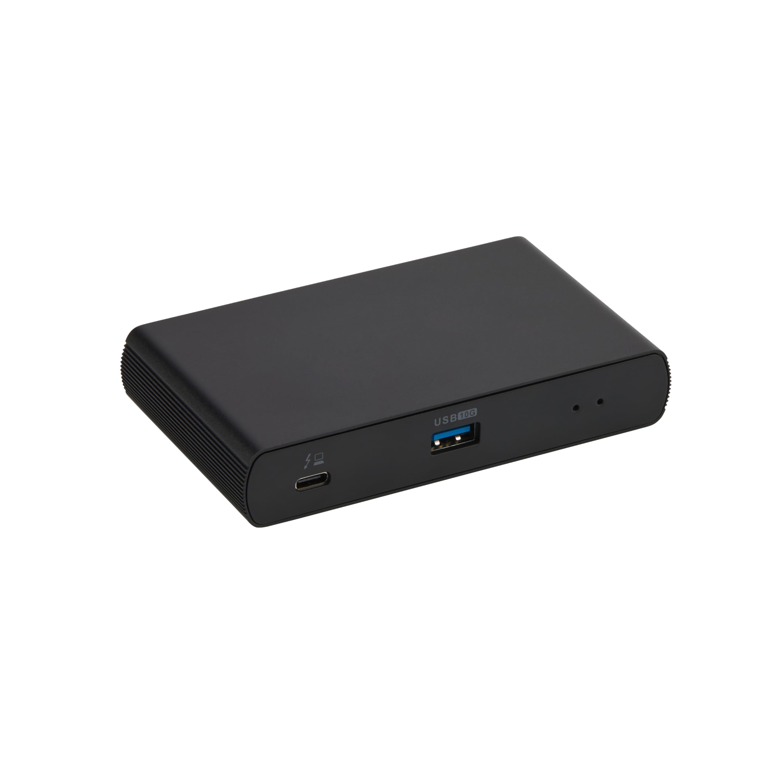 Amazon Basics Estación de Acoplamiento Compatible con Thunderbolt 4/USB4, 3 TBT4 en Bajada (Pantalla Dual), 1 USB A 3.1, EU,