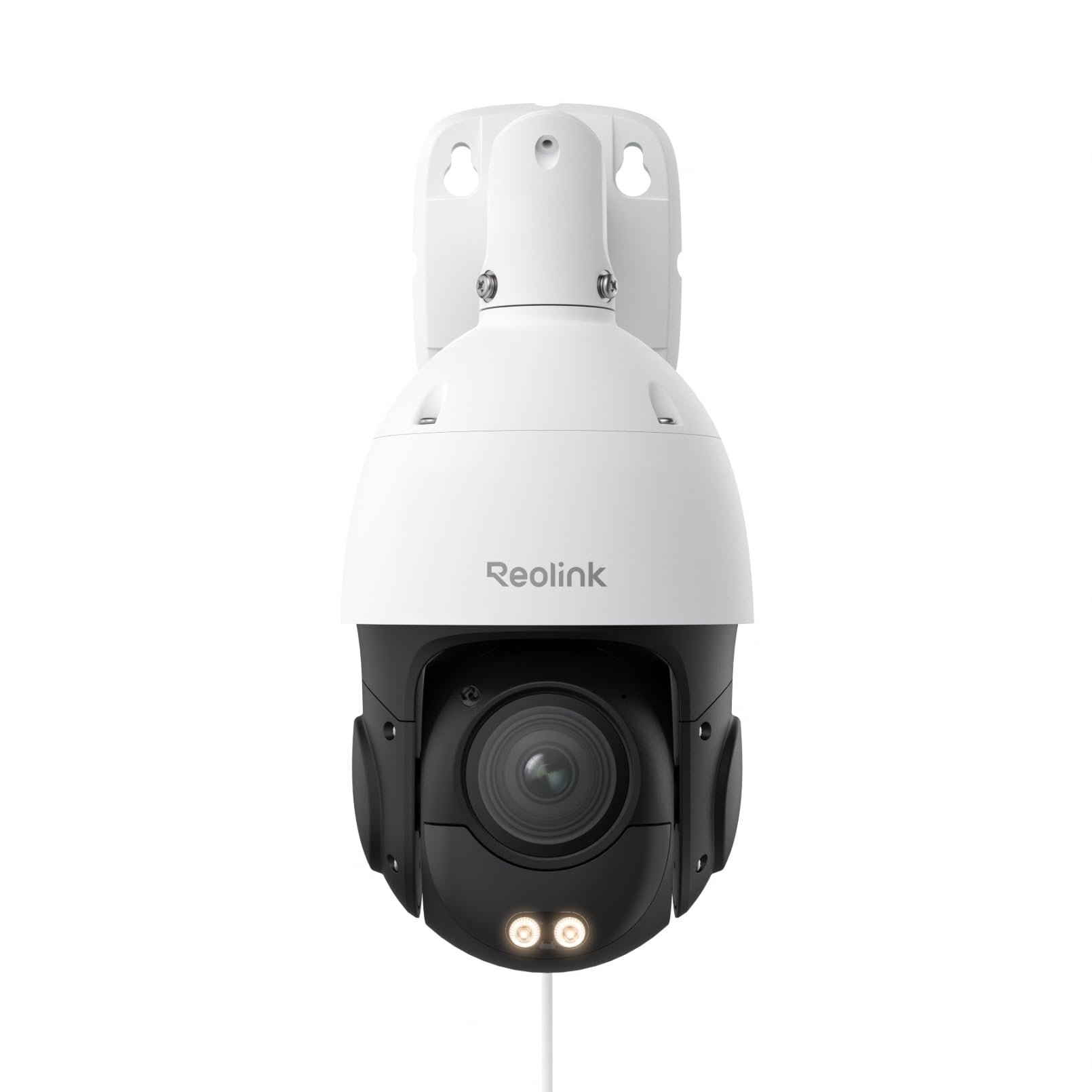 Reolink 4K PTZ Cámara Vigilancia Exterior PoE, 16X Zoom Óptico 3D, 360°/90° Pan & Tilt, Visión Nocturna en Color, Detección Persona/Vehículo/Animale, Audio Bidireccional, Soporta microSD, RLC-823S2