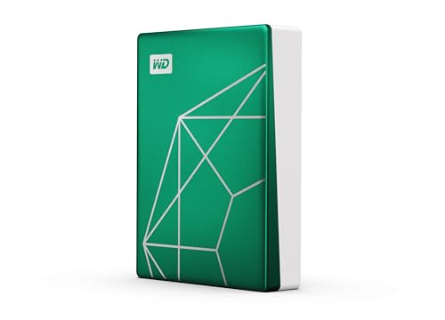 WD 6TB My Passport Ultra, 20th Emerald Anniversary Edition, Disco Duro Externo Portátil, USB-C, USB 3.2 Gen 1/USB 3.0, Copia de Seguridad y protección con contraseña, Formateado para Windows, Verde