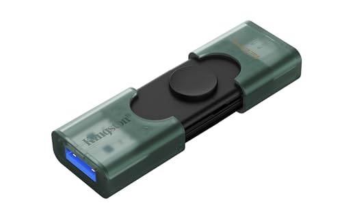 Kingston Unidad Flash USB DataTraveler Duo 128GB USB-A + C 3.2 DuoG2 - DTDEG2/128GB